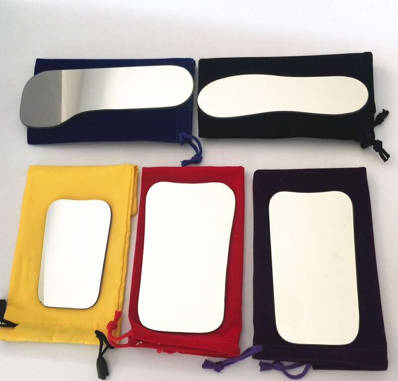 5 stücke Zahn Kieferorthopädische Intraorale Fotografische Reflektor Spiegel 2 Seitige Rhodium Glas Spiegel Mit Lagerung Tasche Für Zahnklinik