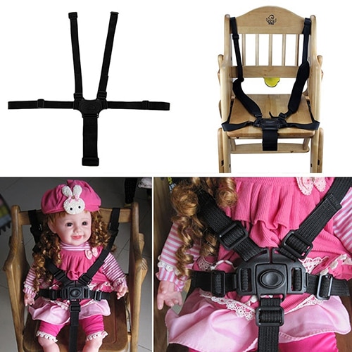 Practical 5 Point Baby Safe Belt for Stroller Chair Pram Buggy Infant Seat Strap Harness