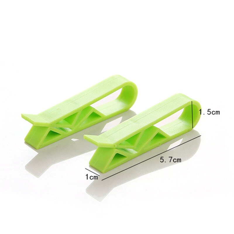 SIYUPU 18 Pcs Blue Bin Clips, Garbage Clip, Waste Bin Bag Clamp Clips