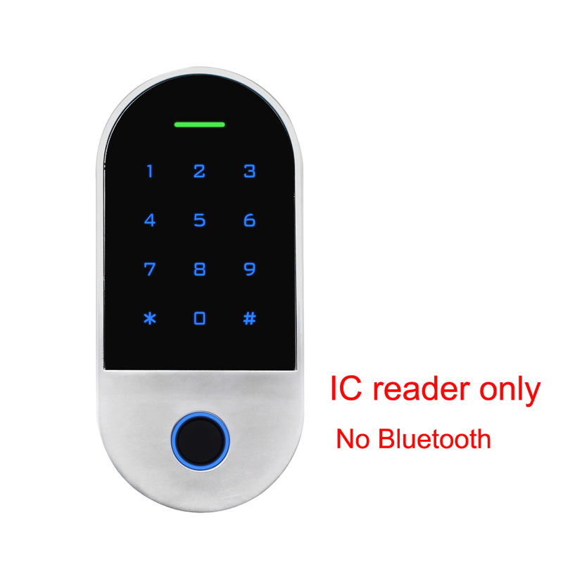 Metal Biometric Fingerprint Standalone Access Control System Rfid 125khz Reader Bluetooth Door Opener Waterproof 1000Users: Red