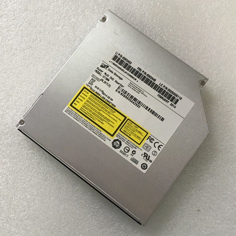 Original Laptop Internal Double Layer 8X DVD+-RW Burner DVDRAM GT80N GT50N GT30N Super Multi 12.7mm SATA Tray-Loading drive