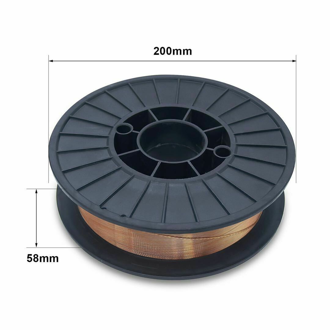 Lassen Draden 0.8M Lasdraad Mig Mag 5Kg Koolstofstaal Gas Lassen Afgeschermde Draad Zacht Staal ER70S-6 / ER50-6 Mig Carbon Staal