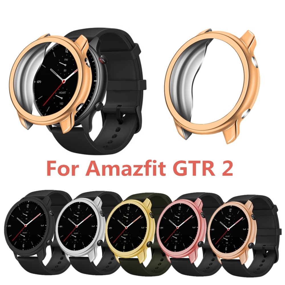 Tpu Zachte Beschermhoes Voor Huami Amazfit Gtr 2 Horloge Case Shell Protector Frame Voor Xiaomi GTR2/Gtr Siliconen plating Cover