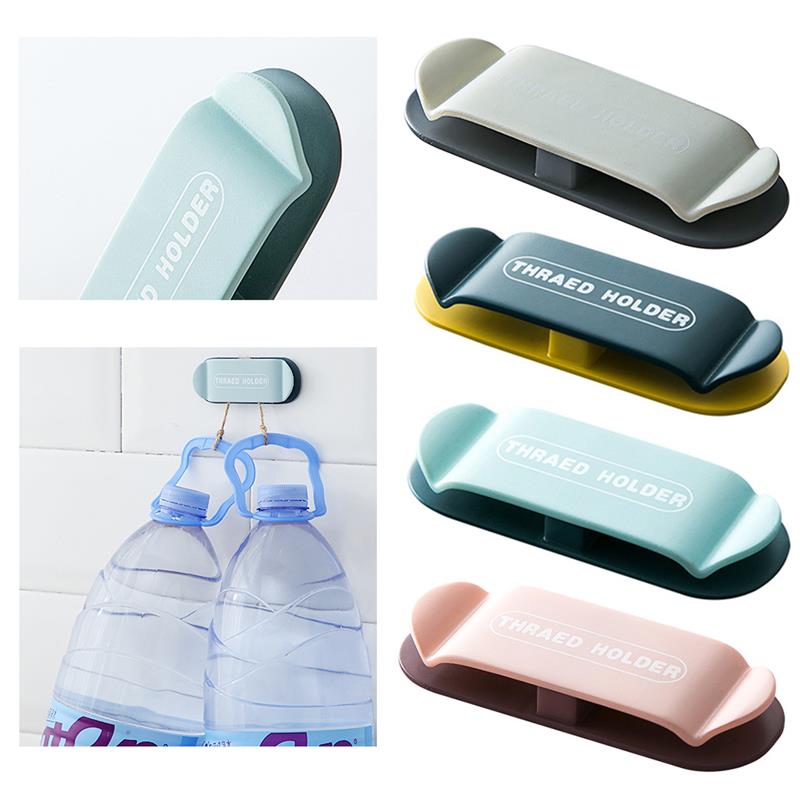 Multi-Purpose Wall Hook Punch-Free Power Plug Socket Holder Kitchen Hook Wall Adhesive Hanger Bathroom Household Organizer 1pcs