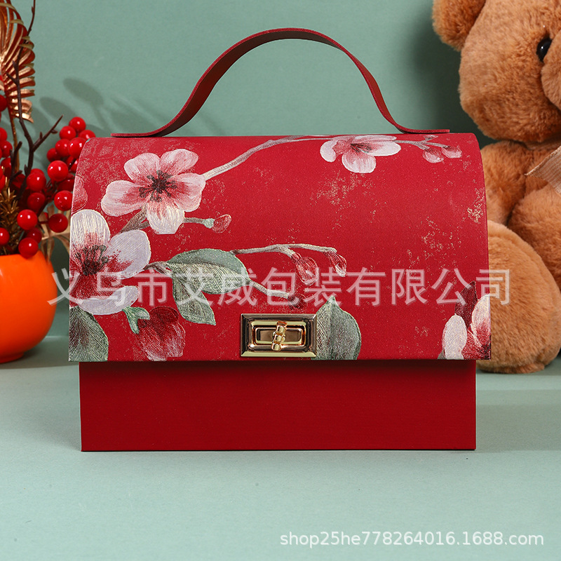 Romantyczne francuskie pudełko na tulipany Ręczne luksusowe opakowanie na prezent urodzinowy w świetle księżyca Uroczystość pełnego księżyca AE Zbiory: zielony