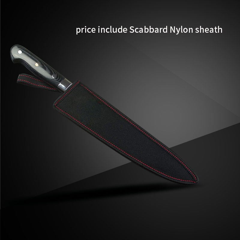 Japansk gyuto kockkniv western sashimi sushi knivar fruktkniv multifunktion tysk import 1.4116 stål