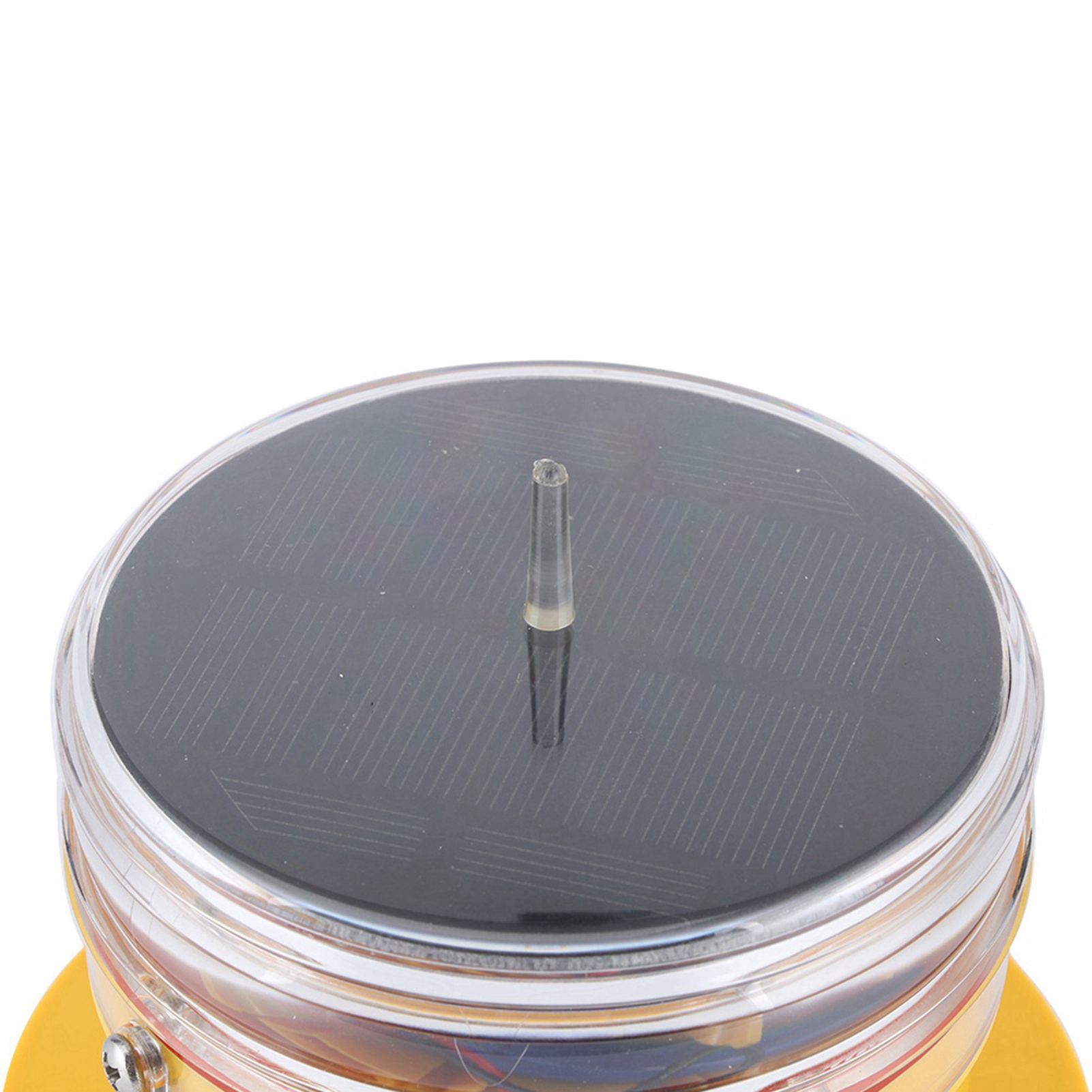 Boat Solar Sidelight IP68 Waterproof Warning Light 360° Lighting LED Flashing Beacon Light