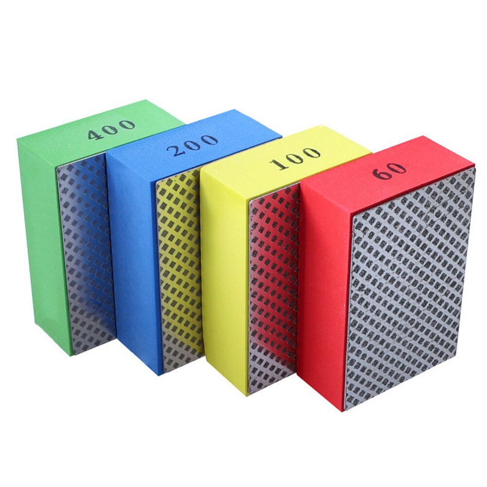 Diamond Hand Polishing Pads Tile Glass Grinding Block Pad Stone for Stone Polishing Tile Trimming Marble Abrasive Sanding Disc