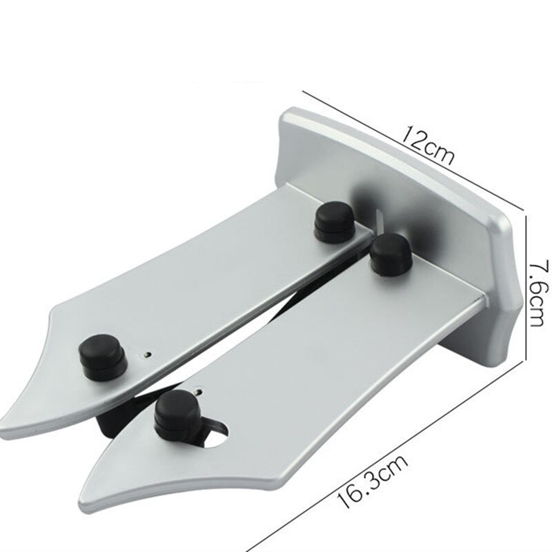 Kitchen hand-held multi-function knife sharpener supplies V-shaped knife sharpener householdknife sharpener with base