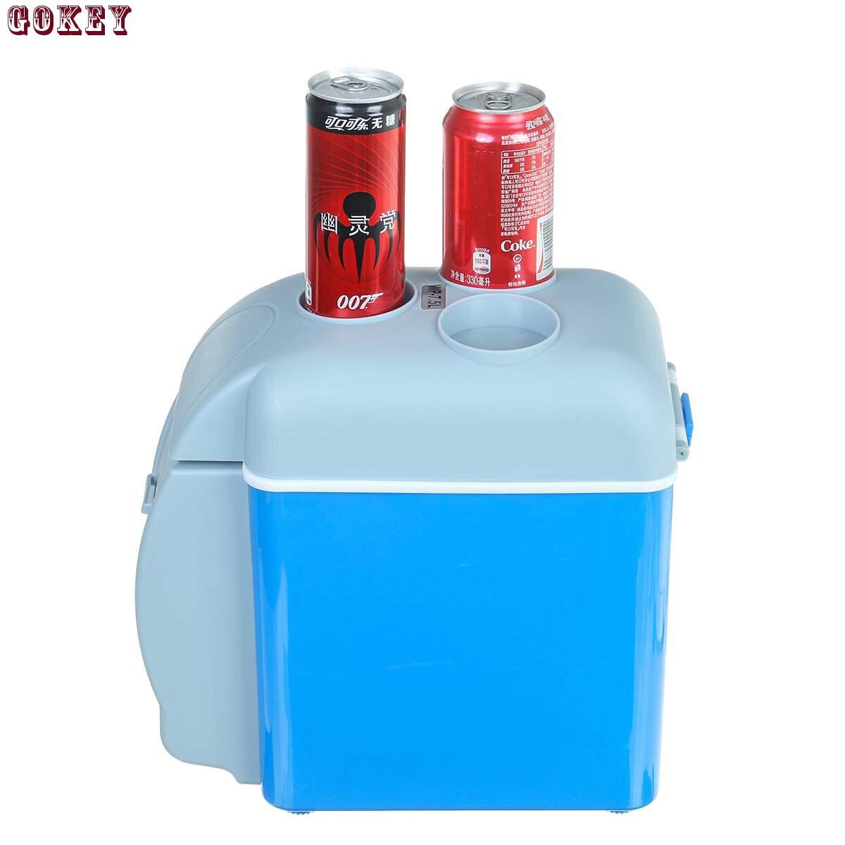 7.5L Refrigerator Cooler Warmer Freeze heating Fridge For Home Thermoelectric Electric Fridge Refrigerator Drink Cooking Tools