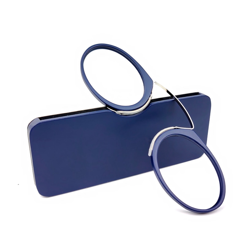 Pince-nez täysikokoiset lukulasit  tr90 kannettavat nenälasit miesten naisten ikäikäiset silmälasit  +1.0 +1.5 +2.0 +2.5 +3.0 +3.5