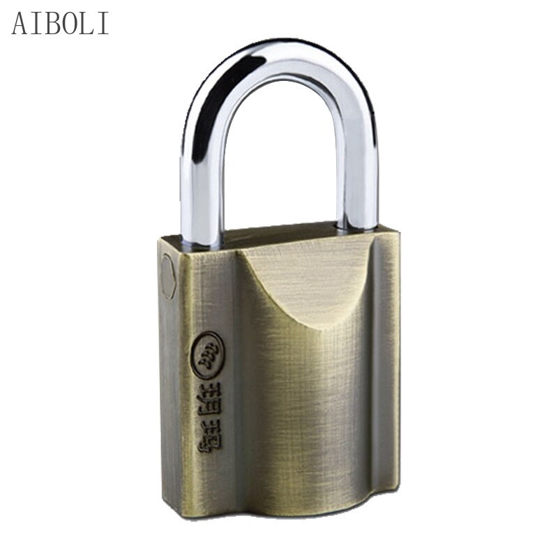 Stainless Steel Anti-theft Padlock Long Beam Edging Power Meter Box Safety Padlock