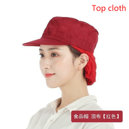 Workshop Caps Food Service Kitchen Restaurant Bakery Waiter Chef Hat Men Women Breathable Factory Warehouse Work Hat: 7