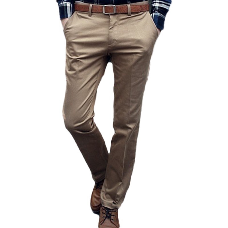 Jakkesæt til mænd bukser bukser slim kjole bukser mænd jakkesæt bukser kontor bukser mænd tøj pantalones