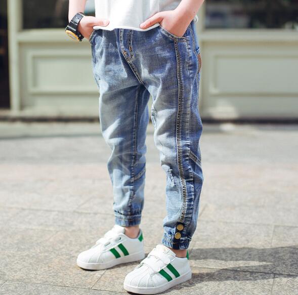 Pantalones vaqueros para niños, ropa de primavera y otoño, pantalones de tela vaquera para niños, pantalones casuales para niños de 3, 4, 5, 6, 7, 8, 9, 10 años
