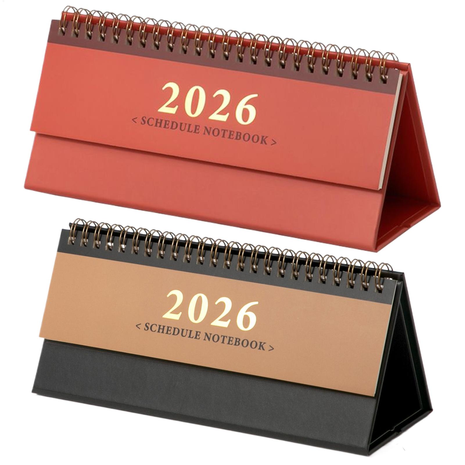 Tischkalender 2026, kleiner Tischkalender, abreißbarer Monatsplaner, dekorativer Planer, Bürobedarf für Planungsverfolgung