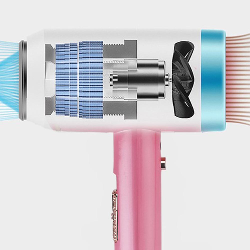 Hair Dryers 2 IN 1 Salon Hair Dryer Hammer Shape Cold Strong Wind Fast Dry Negative Lonic Hair Blow Hair Dryer