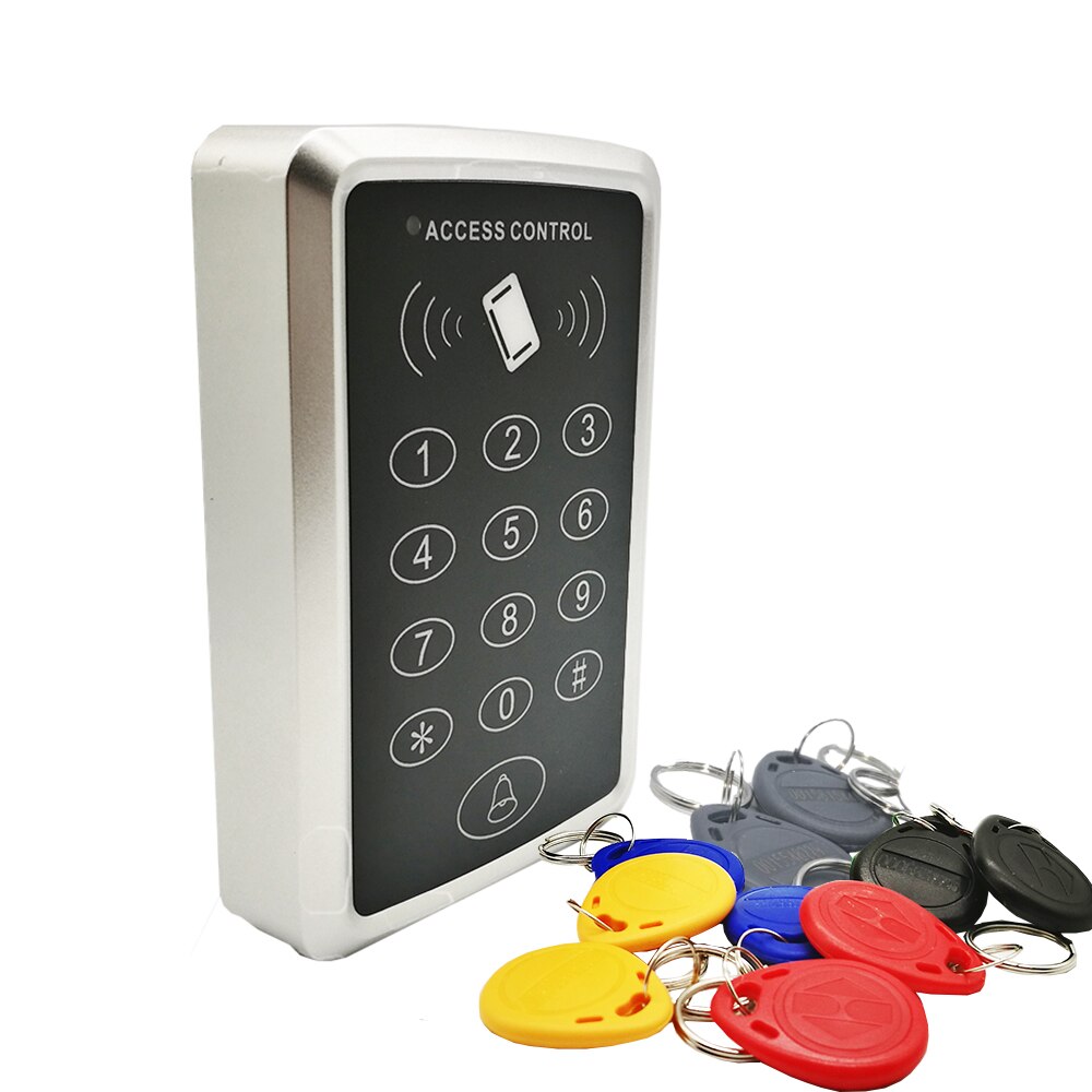 Keypad Proximity 125khz RFID Card Door Lock Controller EM Card Access Control System: T11