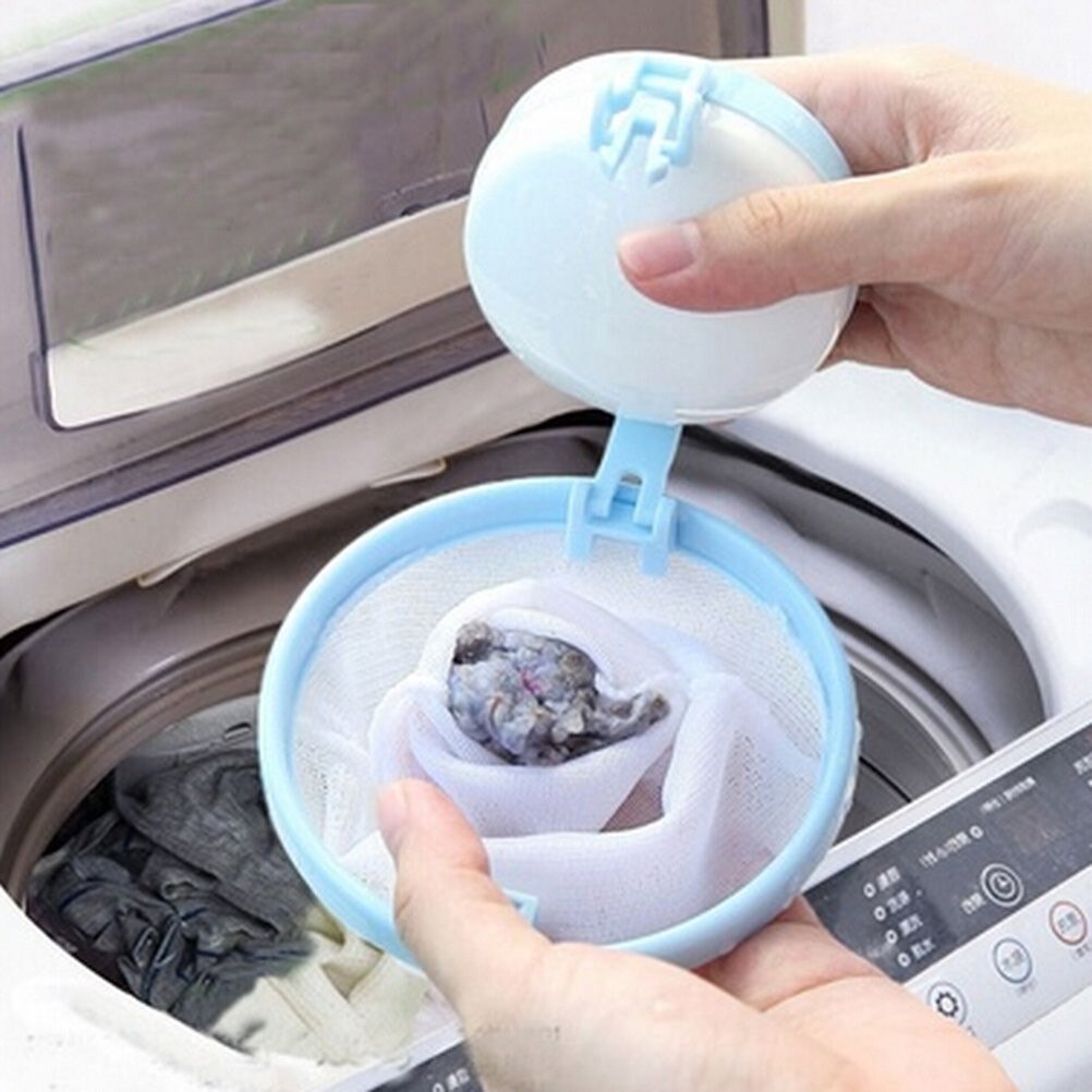 Cleaning Balls Reusable Laundry Hair Removal Catcher Floating Pet Fur Catcher Dirty Fiber Collector Washing Machine Accessories