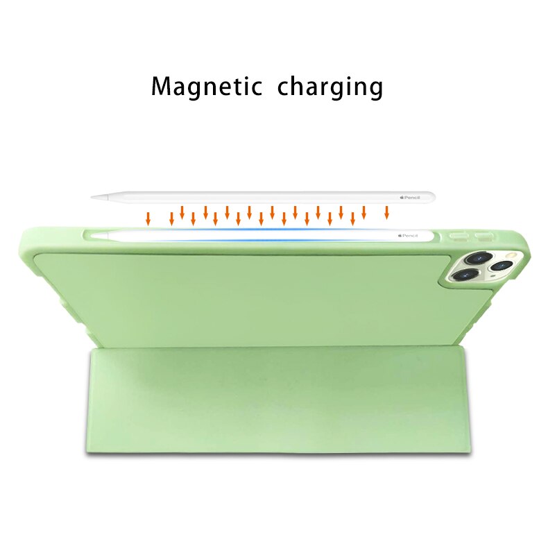 Waterproof Protect Case for Apple iPad Pro 11 ) Smart Cover with Pencil Holder