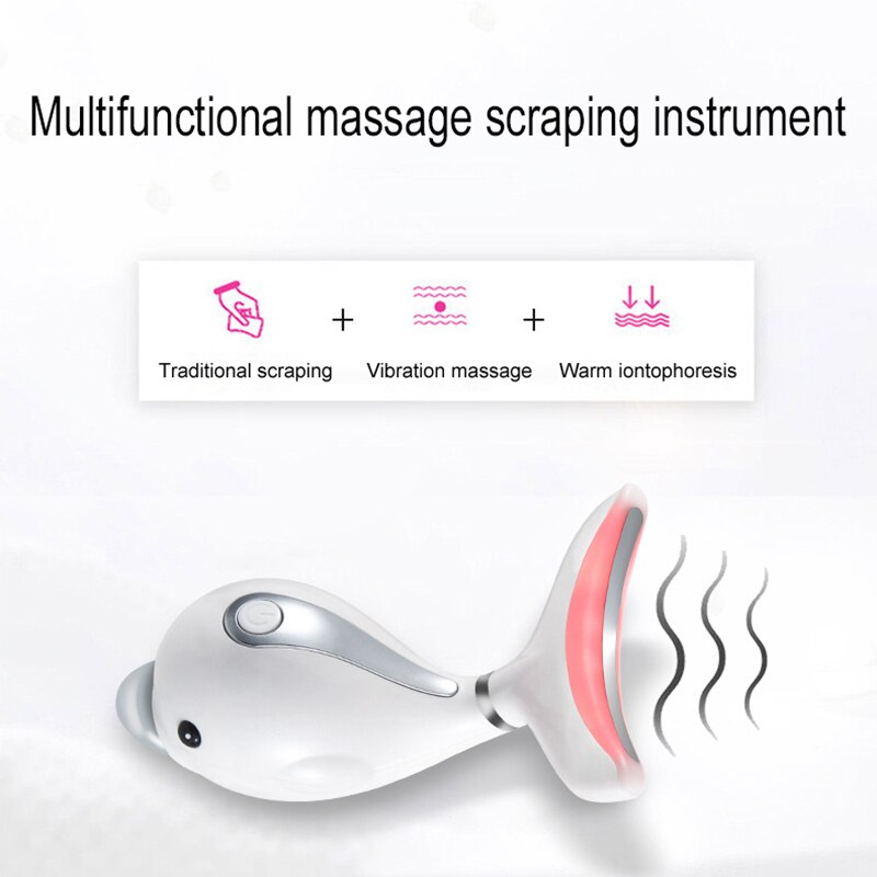 Massager Schrapen Massage Tool Schraper Schoonheidsverzorging Trillingen Verstelbare Voor Gezicht WH998