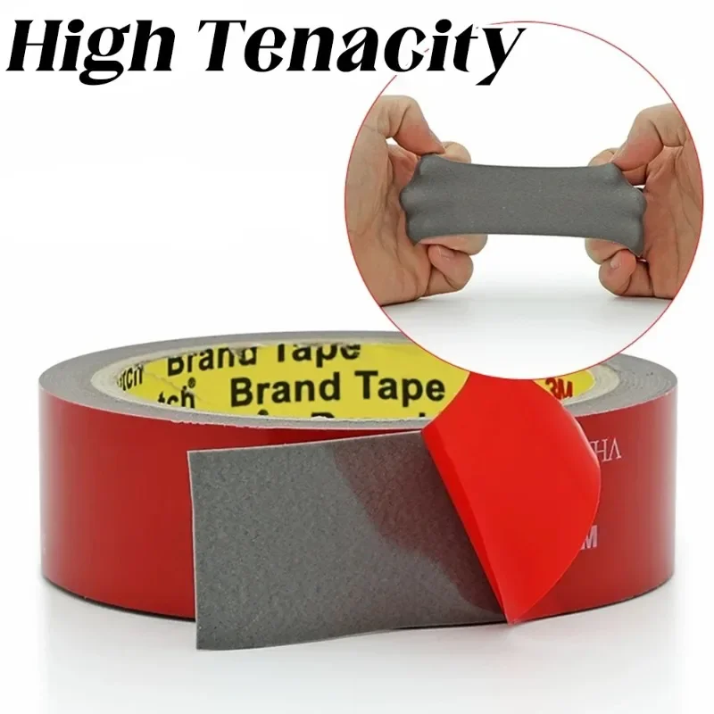Double Sided Tape Super Strong Waterproof Acrylic Foam Thicken Adhesive Tapes Heavy Duty Mounting Traceless Stickers Home Car