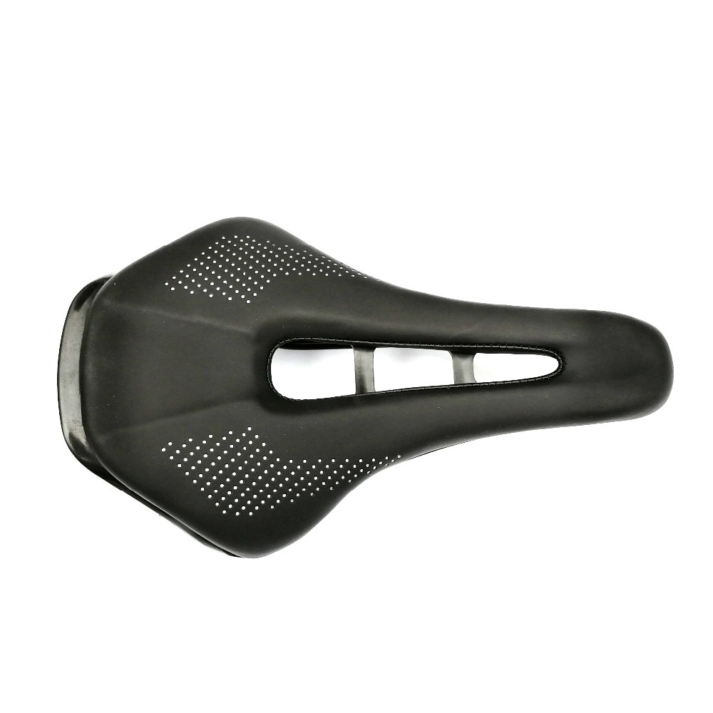 Bicycle Saddle Stainless Steel Rails Road Bike Seat Cushion MTB Bike Soft PU Leather Seat Parts For Shimano PRO Stealth Saddle