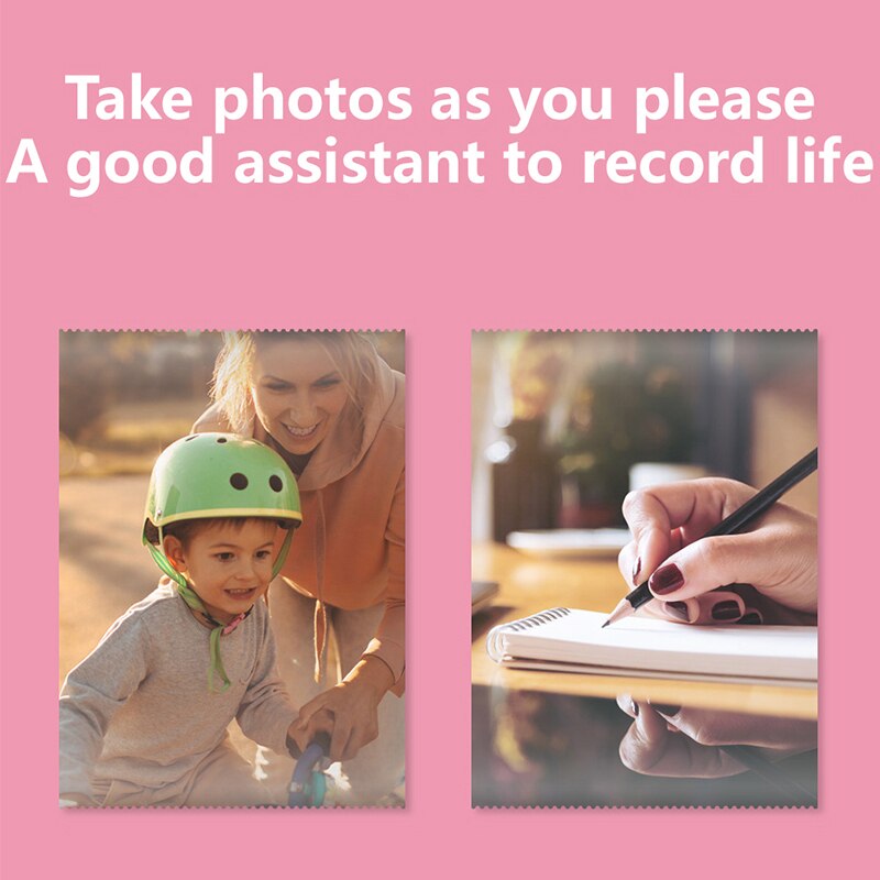 MINI Portable Thermal Printer Print Photo Pocket Thermal Label Printer 58mm Printing Wireless Bluetooth Android IOS Printers