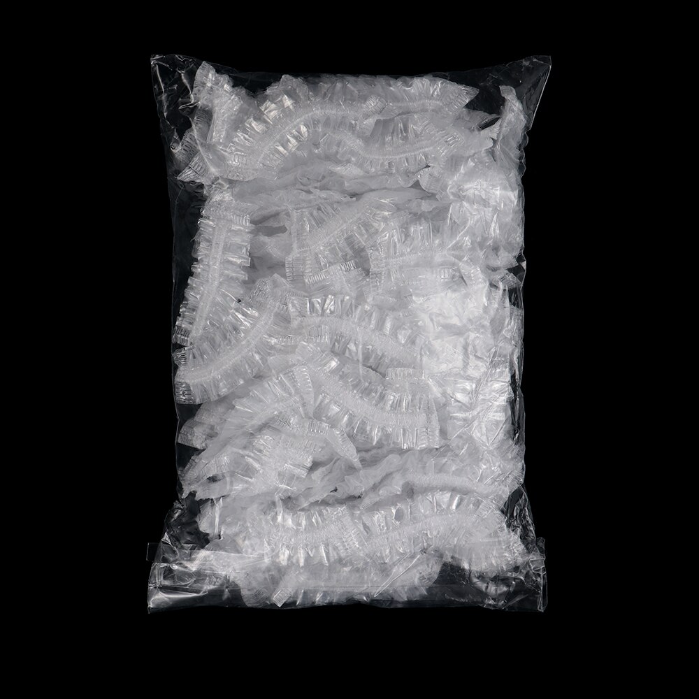 Cubierta desechable para la oreja, impermeable, para baño, ducha, salón de belleza, Protector de oídos, gorros para teñir el cabello, orejeras de una sola pieza, 50/100 Uds.