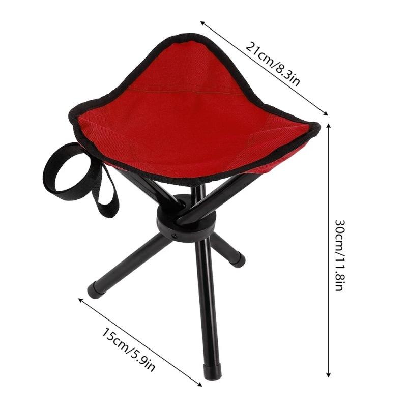 Fishing Chair Triangle Folding Camping Chair Outdoor Stool Seat Fishing Picnic Travel Chair Fishing Accessories Chair Beach