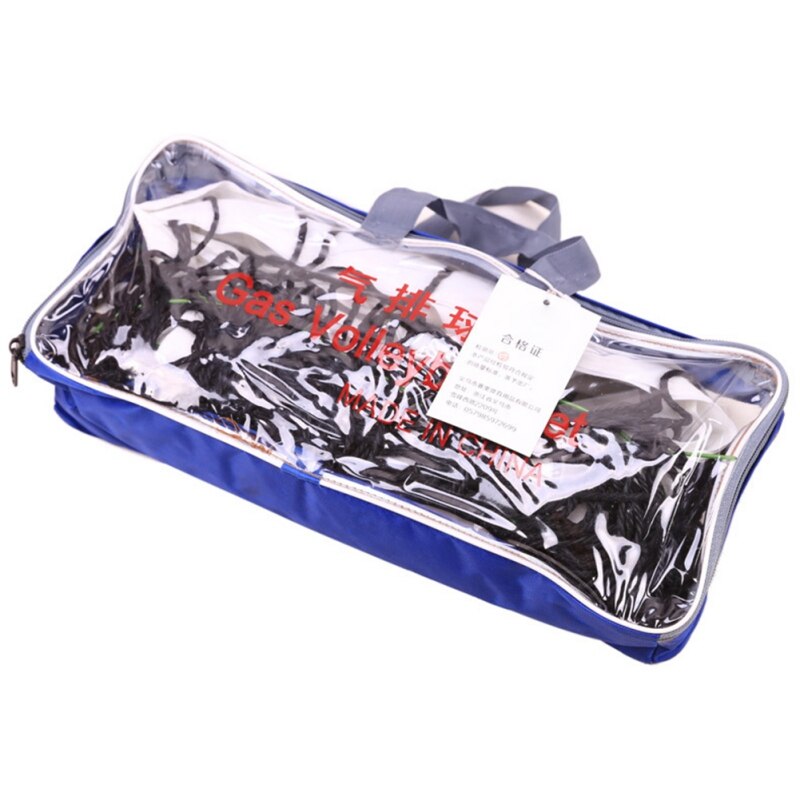 Innendørs utendørs sport volleyball netttrening 9.5 x 1m tennis bærbart hurtigstart sandvolleyballnett universal