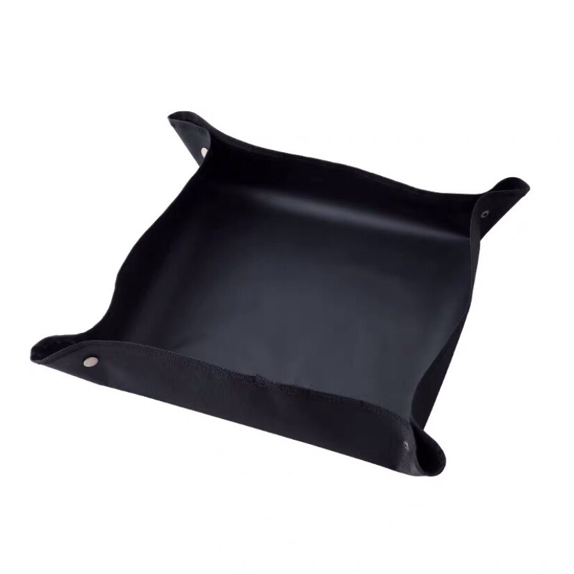 Tapete de jardín impermeable, cojín que cambia el suelo, esterilla gruesa de tela Oxford, arcilla bonsái, maceta, protección de plantas: Black  100x100cm