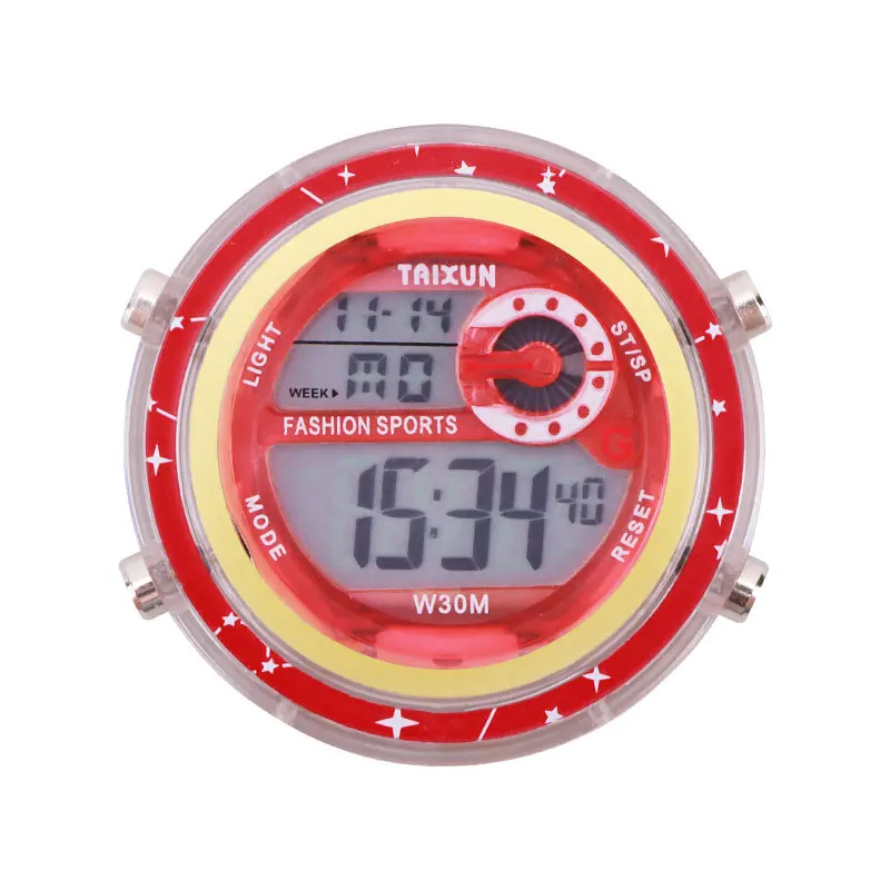 Universele Waterdichte Motorfiets Quartz Klok Lichtgevende Elektronische Klok Waterdichte Fiets Motorfiets Horloge Dashboard Auto Klok: Bruin