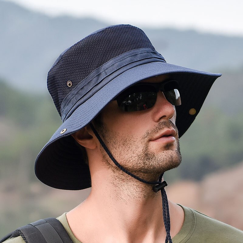 K31 Mannen Hoed Panama Emmer Hoed Outdoor Zon Hoeden Voor Mannen Mode Zomer Hoed Zonneklep Visser hoed Anti-Uv Zonnehoed