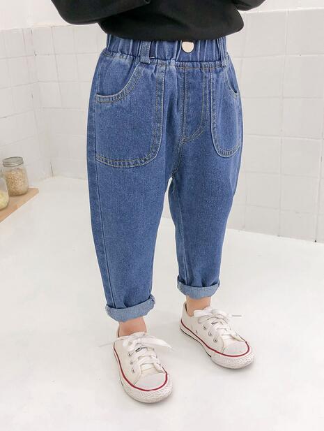 Chico jeans niños jeans chicos pantalones denim Pantalones coreanos niños jeans chicos pantalones vaqueros sueltos para chicos chico s niño ropa