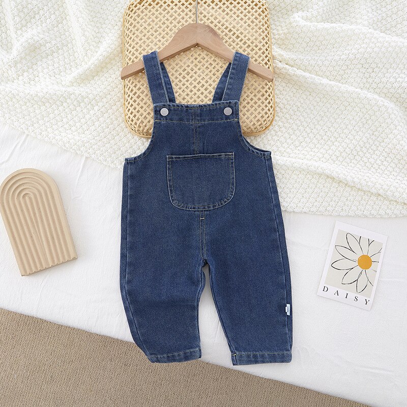 Lente Kids Jumper Baby Jongens Overalls Peuter Meisjes Denim Jumpsuits Kleding Pak Broek Kleding Peuter Baby Broek