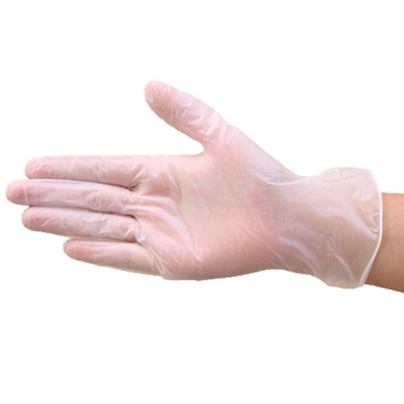 Guantes de limpieza para la cocina, de látex y vinilo, multiusos, desechables, para lavar platos, para el hogar, 10 pares
