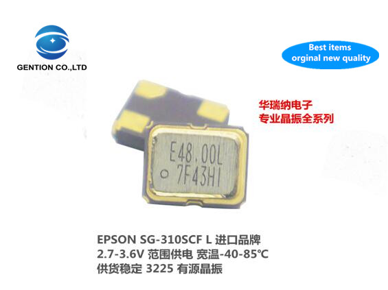 5Pcs 100% En Orginal Actieve Smd Crystal SG-310SCF 3225 48M 48Mhz 48.000Mhz 3.3V