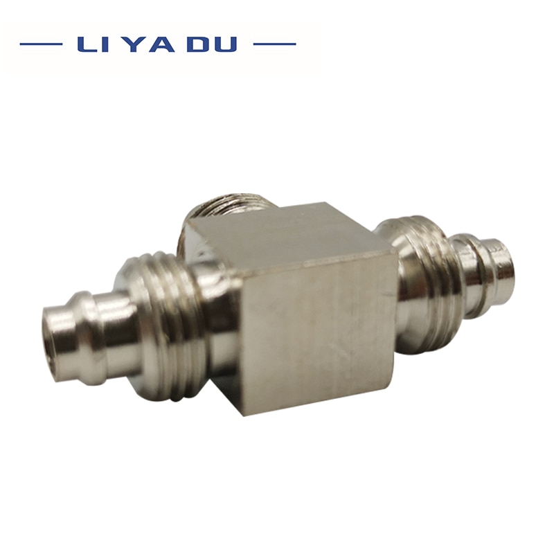 Conector neumático Tipo T de tubo de PU, 1 Uds., PE-4, 6, 8, 10, 12, 14, 16 MM, conexión de tubo de manguera de aire de giro rápido