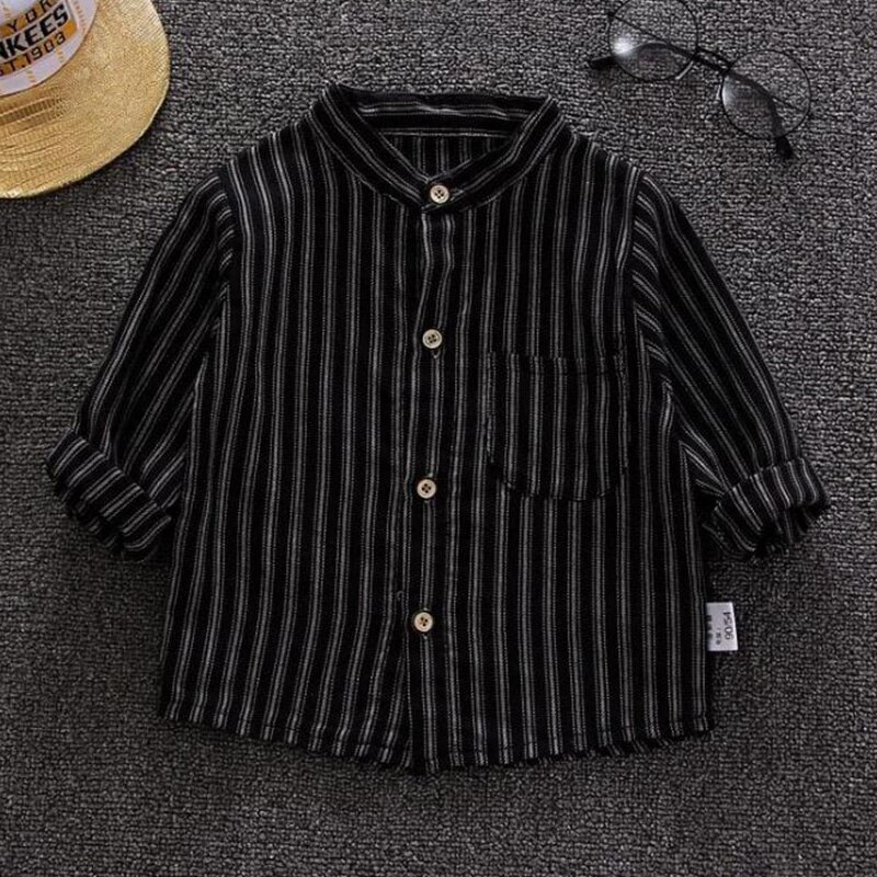 Humor beer baby shirt jongens 1-5 jaar gestreepte tops kindershirts lange mouwen lente & herfst stijl kleding