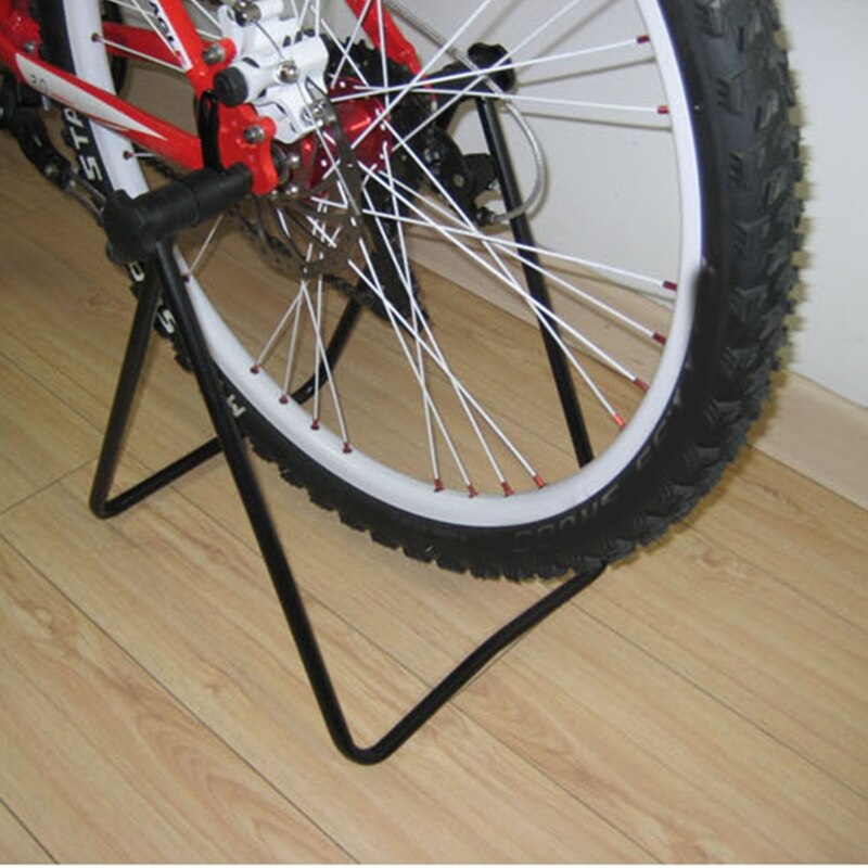 Universal Flexible Bicycle Bike Display Triple Wheel Hub Repair Stand Kick Stand for Parking Holder Folding