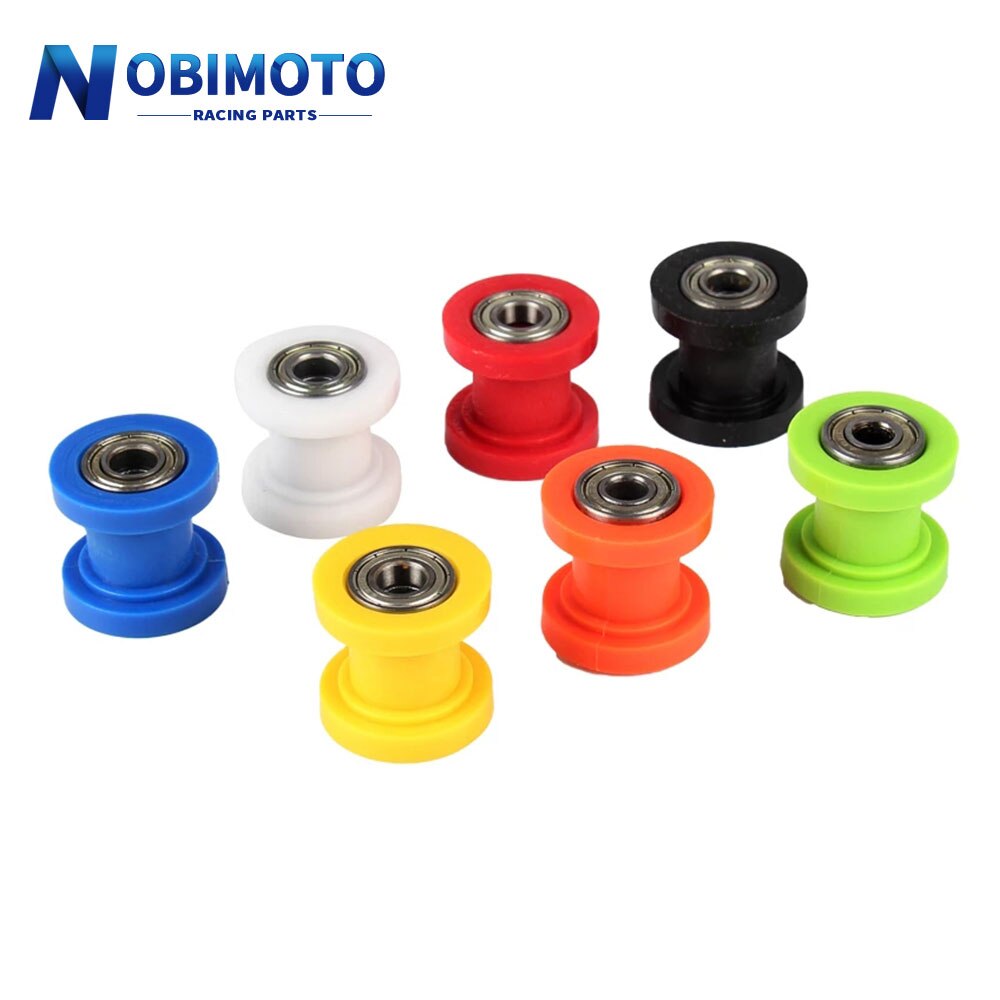 7 Kleuren 8Mm 10Mm Omleidwielen Lager Roller Katrol Wiel Spanner Gids Voor Pit Motocross Atv crf Cr Xr CNC-110