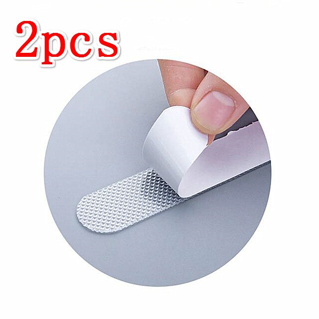 Bathroom Anti-Slip Shower Stickers Practical Transparent Bath Non Slip Safety Strips Mat For Bathtubs Showers Stairs Floor: A 2pcs 20cmx2cm