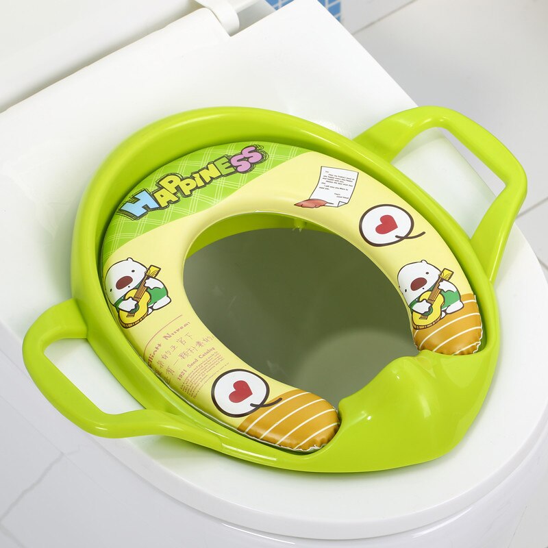 Baby pottetræning støttepude sæde til småbørn toiletsæde rejse potte blødt pudebetræk toilet trænings sæde pude
