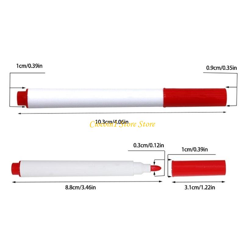 A3PC Erasable Whiteboard Pen Colorful Marker for School Office Whiteboard Chalkboard