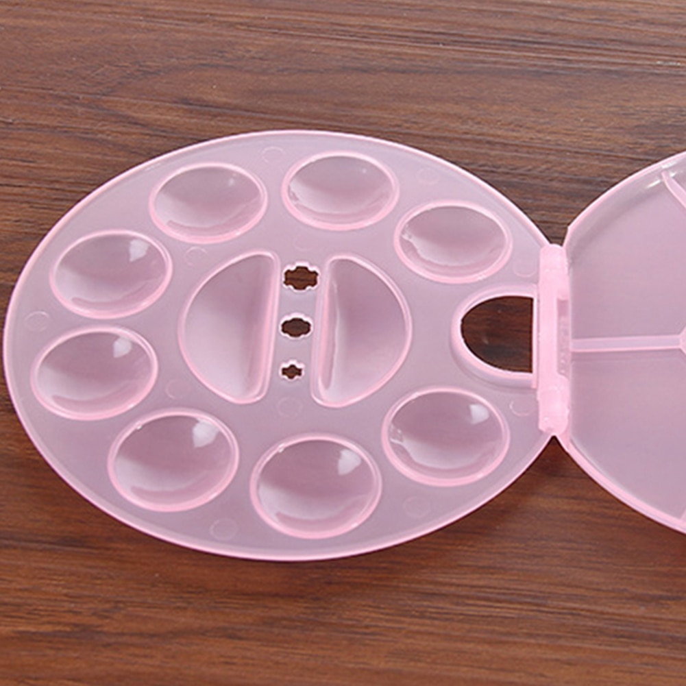 Art Flip Multifunction Circle Tools Kids Painting Multi Grid Drawing Tray Palette Watercolor Washable