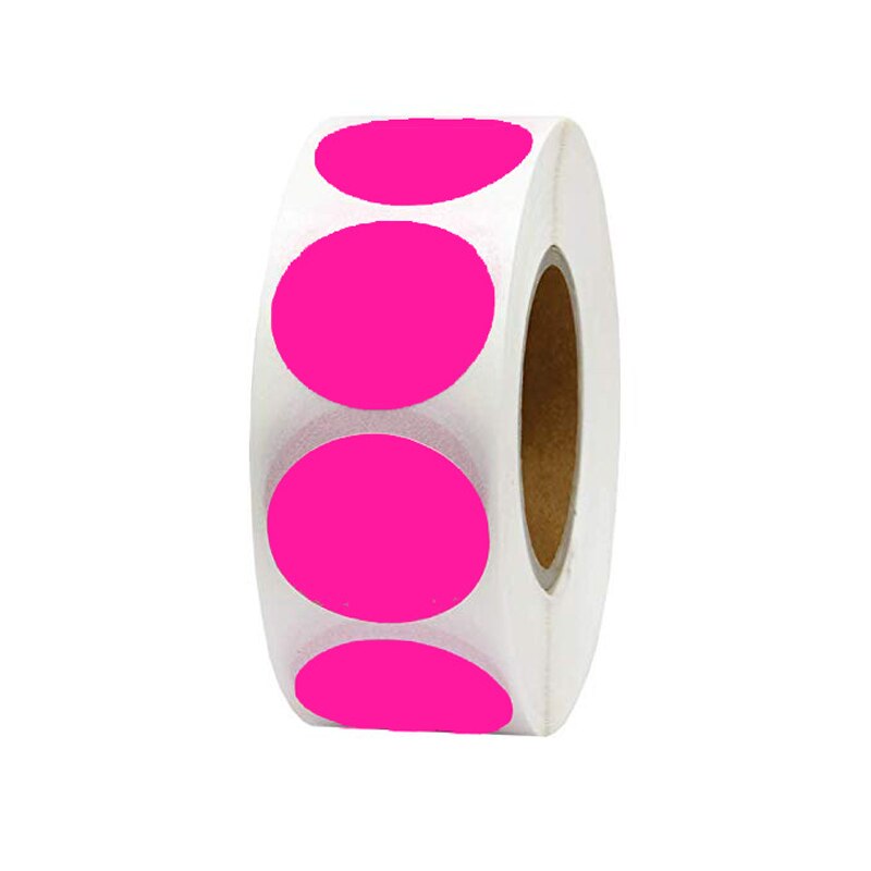 500pcs per lot Round solid color stickers Self-adhesive packaging assortment mark decorative label sticker for kids scrapbooking