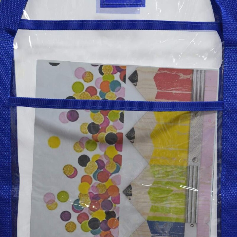 Tableau d'affichage en PVC, 1 pièce, tableau de poche de rangement avec accessoires