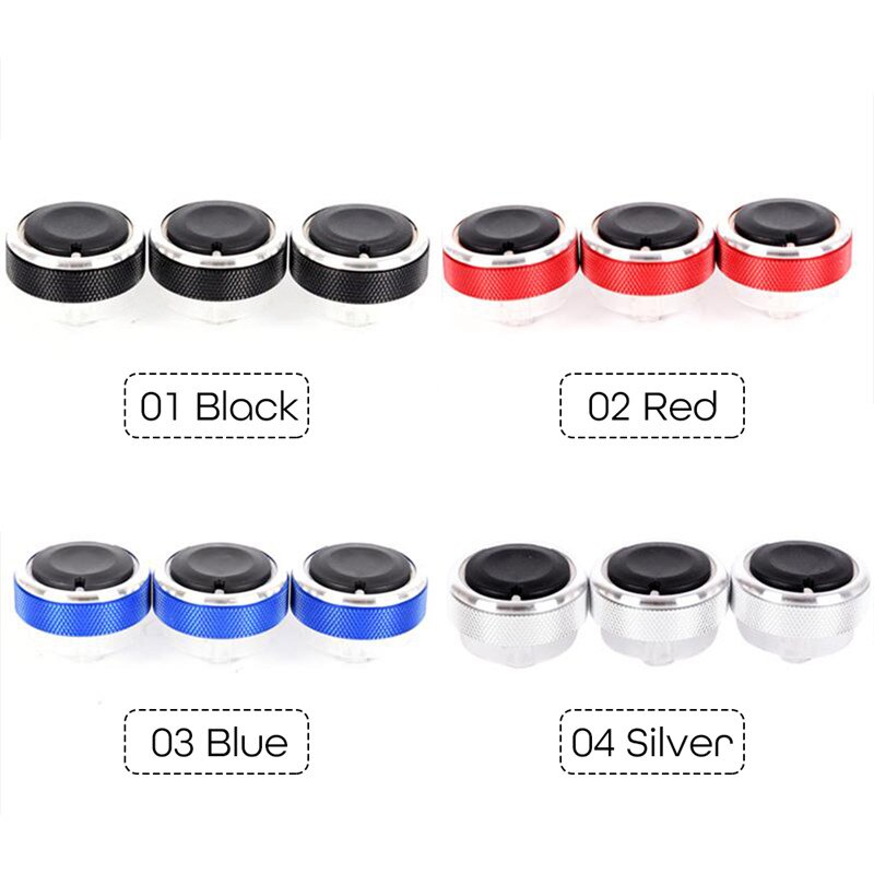 Boutons de commande de climatiseur pour Ford Focus 05-14 2 3 Mondeo, interrupteur de commande de climatisation, accessoires de voiture, 3 pièces