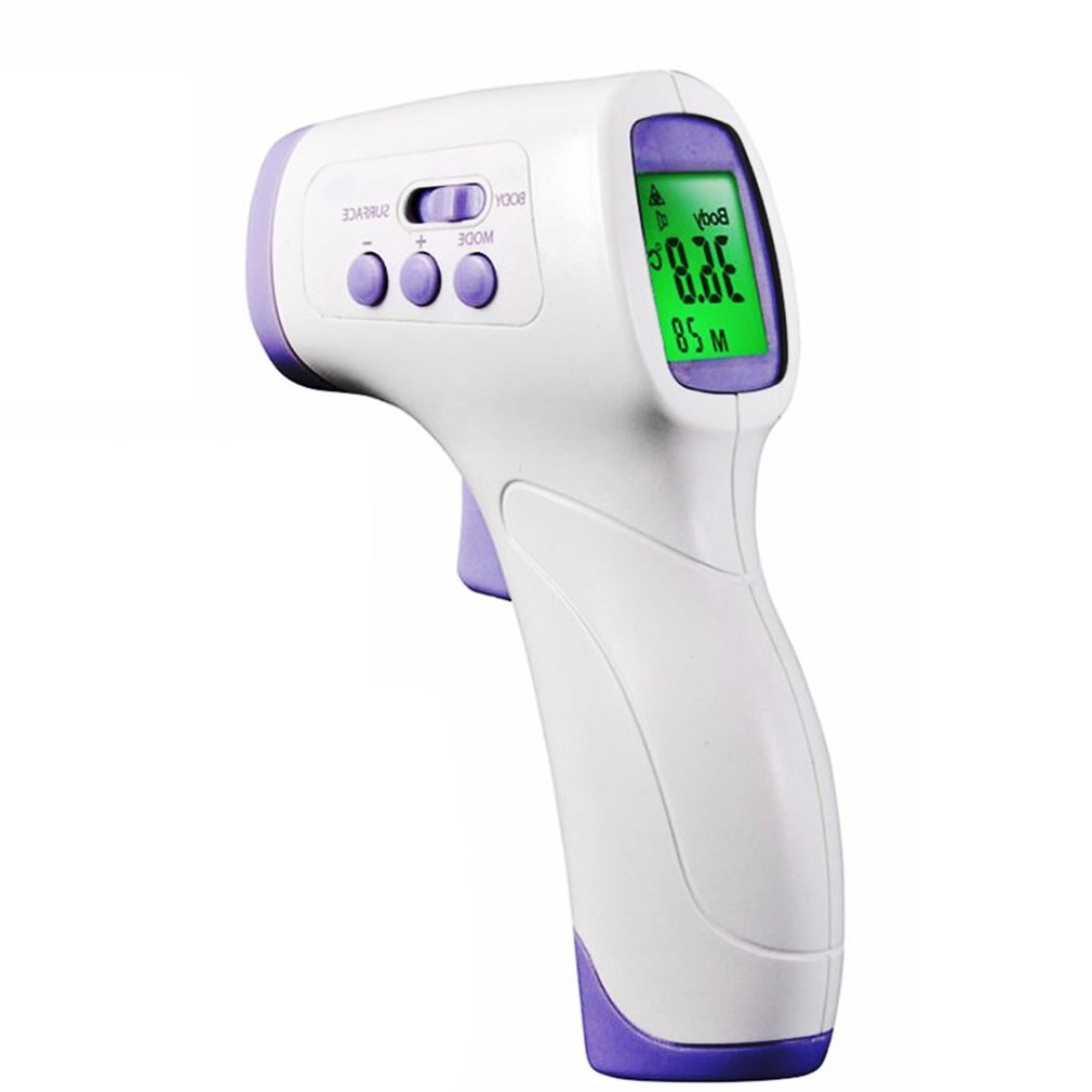 Digital Infrared Non-Contact Thermometer Instant Read LED Display Portable Smart Thermograph Temperature Measurement For Human